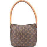 Louis Vuitton Canvas Monogram Looping MM Shoulder Bag