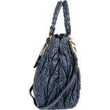 Miu Miu Quilted Leather City Handbag