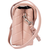 Saint Laurent Rose Leather Lou Lou Crossbody Bag