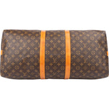 Louis Vuitton Canvas Monogram Keepall 55 Bandouliere