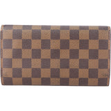 Louis Vuitton Damier Ebene Sarah Wallet