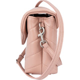 Saint Laurent Rose Leather Lou Lou Crossbody Bag