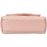 Saint Laurent Rose Leather Lou Lou Crossbody Bag