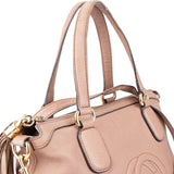 Gucci Pink Leather Soho Handbag