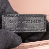 Saint Laurent Rose Leather Lou Lou Crossbody Bag