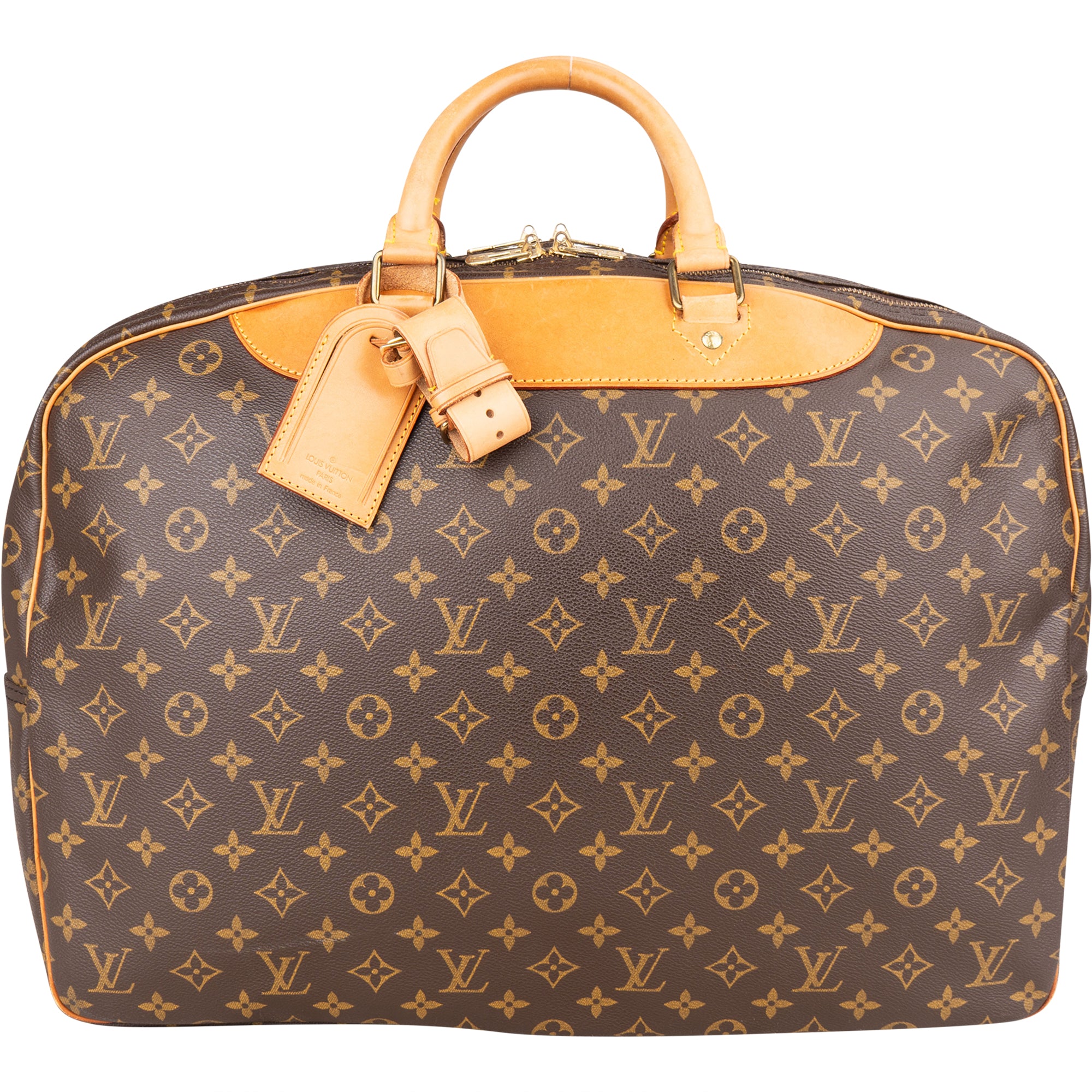 Louis Vuitton Canvas Monogram Alize Travel Bag - vintageandkickz