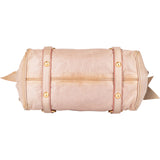 Miu Miu Pink Leather City Handbag