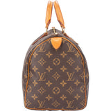 Louis Vuitton Canvas Monogram Speedy 30 Handbag