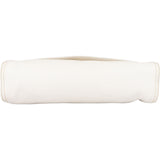 Prada White Premium Leather Triangle Shoulder Bag