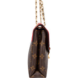 Louis Vuitton Canvas Monogram Pallas Chain Crossbody Bag