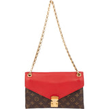 Louis Vuitton Canvas Monogram Pallas Chain Crossbody Bag