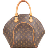 Louis Vuitton Canvas Monogram Ellipse MM Handbag