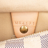 Louis Vuitton Damier Azur Monogram Speedy 25 Handbag