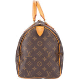 Louis Vuitton Canvas Monogram Speedy 30 Handbag