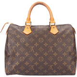 Louis Vuitton Canvas Monogram Speedy 30 Handbag