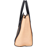 Céline Tricolor Leather Luggage Handbag