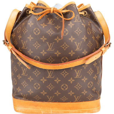 Louis Vuitton Canvas Monogram Sac Noe Grande Shoulder Bag