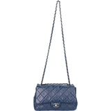 Chanel Quilted Lambskin Antique Hardware Single Flap Crossbody Bag