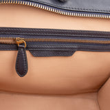 Céline Tricolor Leather Luggage Handbag
