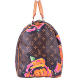 Louis Vuitton Limited Roses By Stephen Sprouse Keepall 50