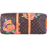 Louis Vuitton Limited Roses By Stephen Sprouse Keepall 50
