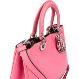 Christian Dior Pink Leather Diorissimo Handbag