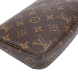Louis Vuitton Canvas Monogram Pochette Accessoire Handbag