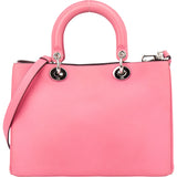 Christian Dior Pink Leather Diorissimo Handbag
