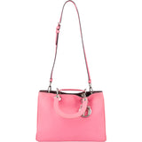 Christian Dior Pink Leather Diorissimo Handbag