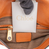 Chloé Brown Leather Marcie Crossbody Bag