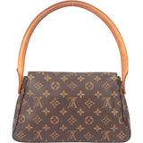 Louis Vitton Canvas Monogram Looping PM Shoulder Bag