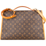 Louis Vuitton Canvas Monogram Bel Air Briefcase Handbag