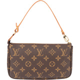Louis Vuitton Canvas Monogram Pochette Accessoire Handbag