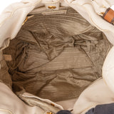 Prada Classic Talco Deerskin City Handbag