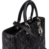 Christian Dior Quilted Leather Lady Dior Handbag