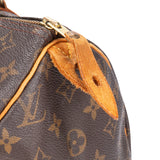 Louis Vuitton Canvas Monogram Speedy 30 Handbag