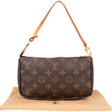 Louis Vuitton Canvas Monogram Pochette Accessoire Handbag