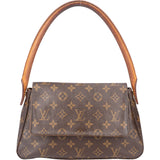 Louis Vuitton Canvas Monogram Looping PM Shoulder Bag