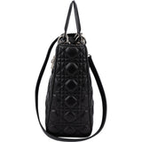 Christian Dior Quilted Leather Lady Dior Handbag