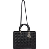 Christian Dior Quilted Leather Lady Dior Handbag