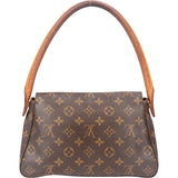 Louis Vuitton Canvas Monogram Looping PM Shoulder Bag
