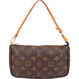 Louis Vuitton Canvas Monogram Pochette Accessoire Handbag