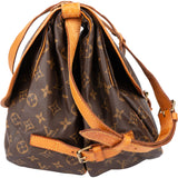 Louis Vuitton Canvas Monogram Saumur 35 Crossbody Bag