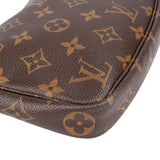 Louis Vuitton Canvas Monogram Pochette Accessoire Handbag
