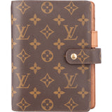 Louis Vuitton Canvas Monogram Agenda MM