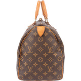 Louis Vuitton Canvas Monogram Speedy 35 Handbag