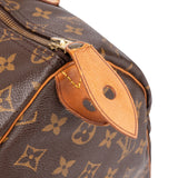 Louis Vuitton Canvas Monogram Speedy 35 Handbag