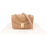 Céline Leather C Chain Crossbody Bag