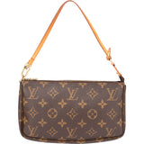 Louis Vuitton Canvas Monogram Pochette Accessoire Handbag