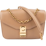 Céline Leather C Chain Crossbody Bag